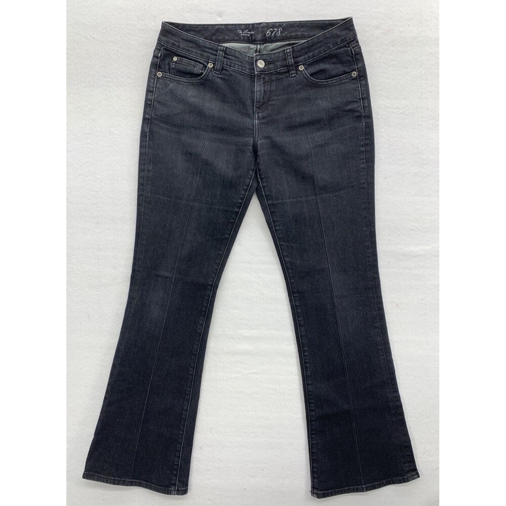 The Limited Denim 678 Womens Denim Jeans Size 8R Dark Wash Cut